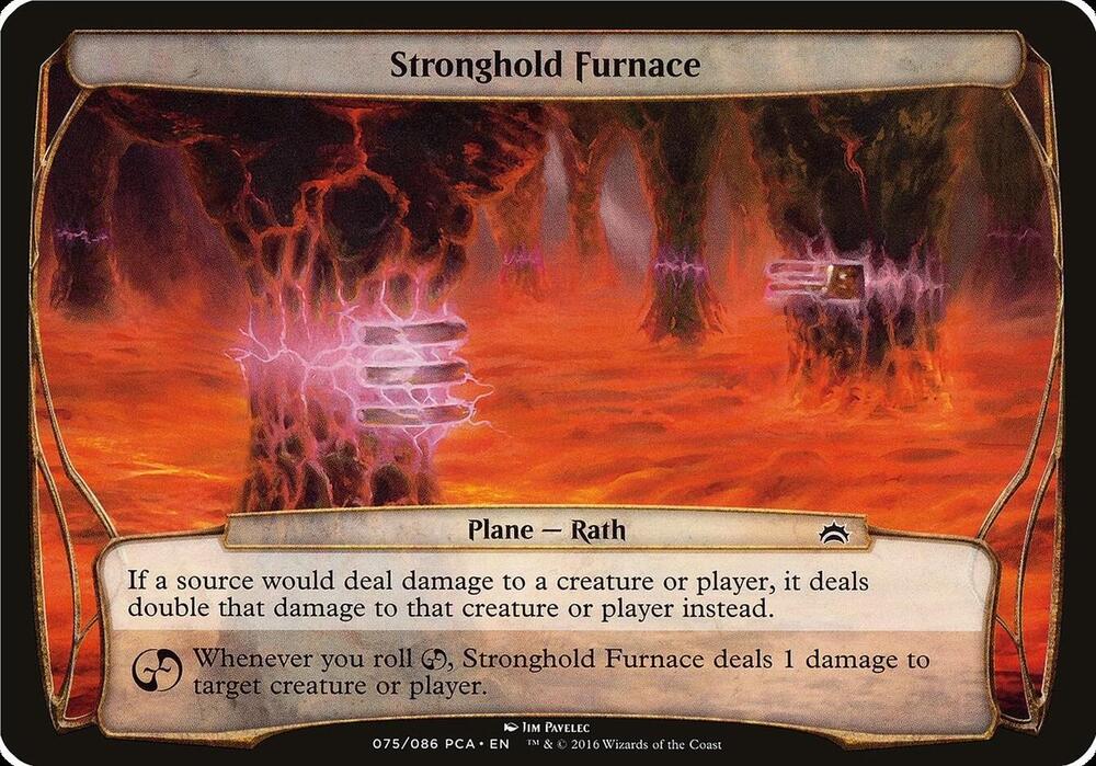 Stronghold Furnace (Planechase Anthology) card from Oversize Cards