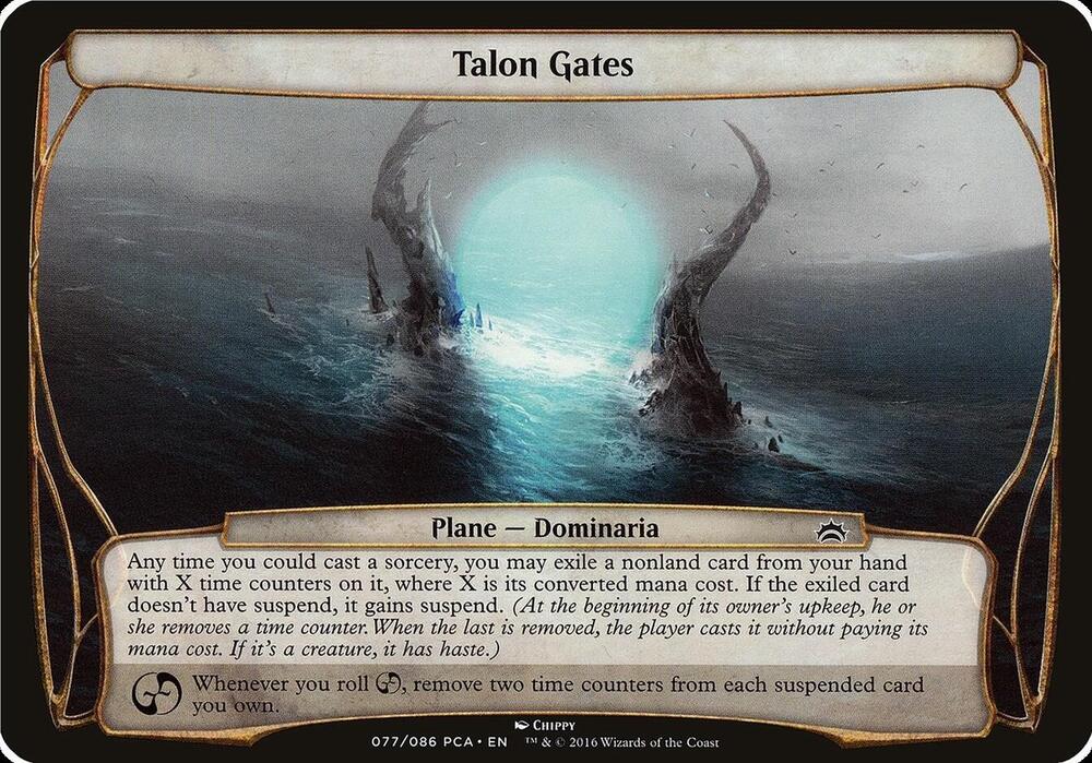 Talon Gates (Planechase Anthology) card from Oversize Cards
