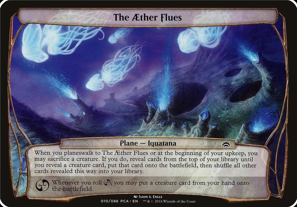 The Aether Flues (Planechase Anthology) card from Oversize Cards