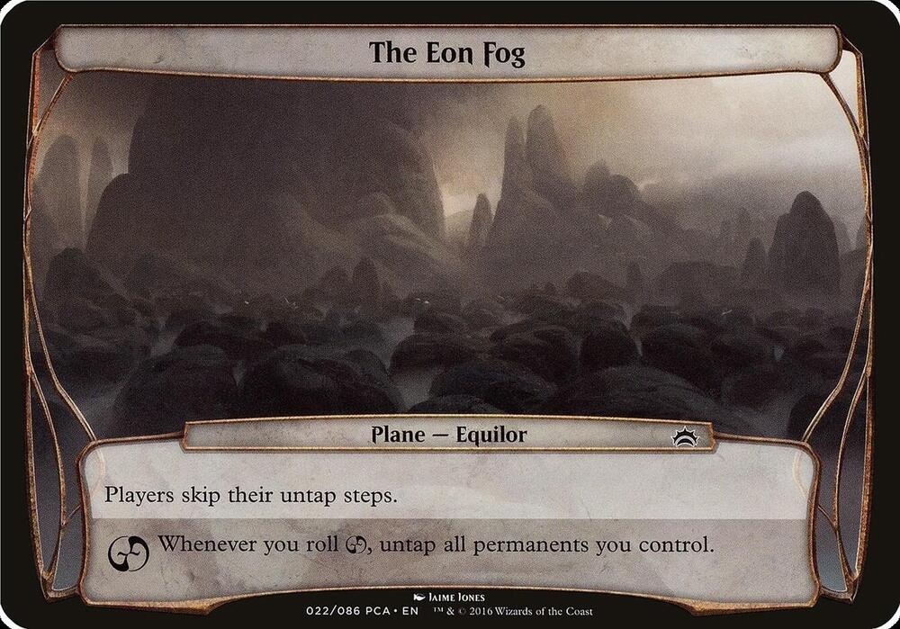 The Eon Fog (Planechase Anthology) card from Oversize Cards