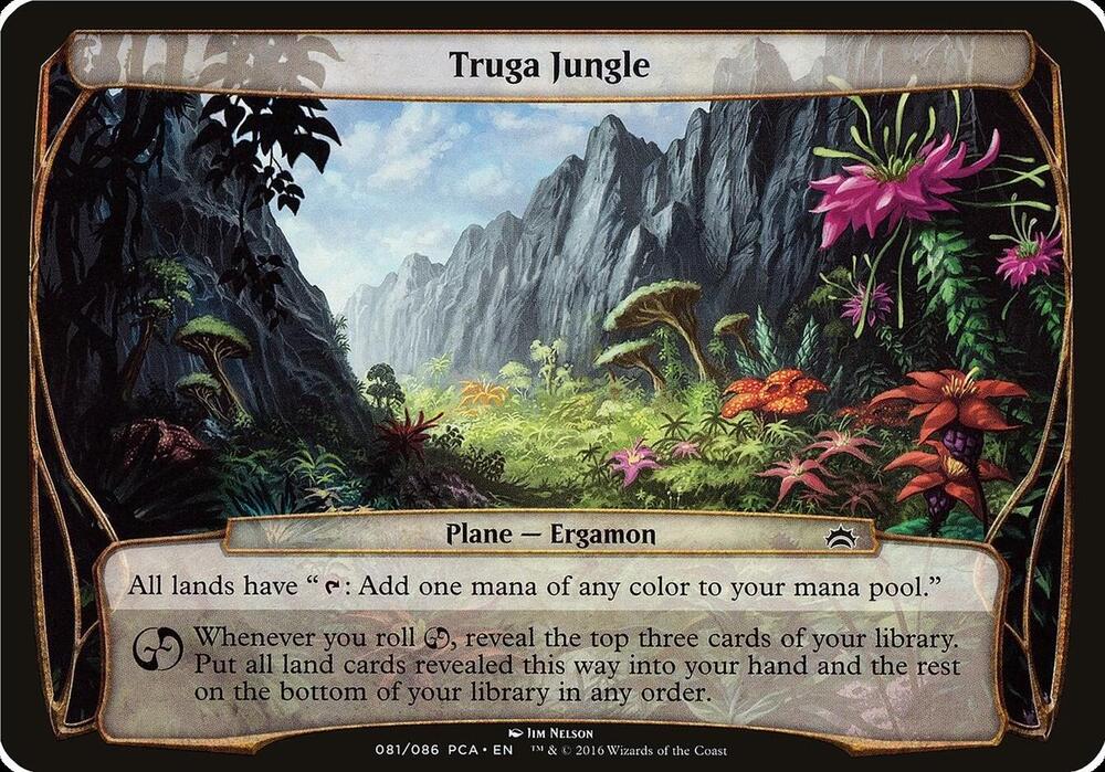 Truga Jungle (Planechase Anthology) card from Oversize Cards