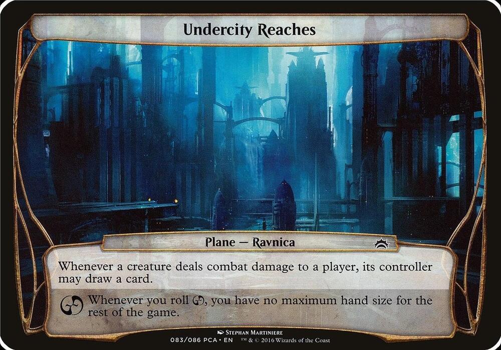 Undercity Reaches (Planechase Anthology) card from Oversize Cards