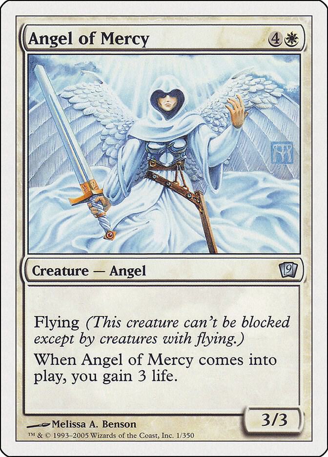 Angel of Mercy 1 card from 9th Edition