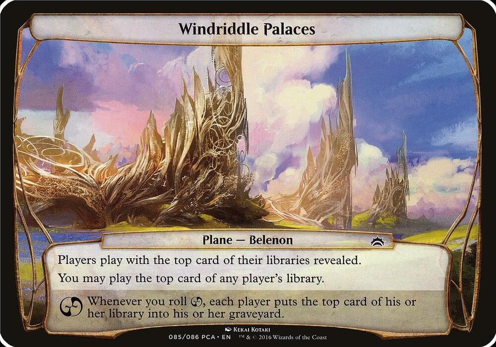 Windriddle Palaces (Planechase Anthology) card from Oversize Cards