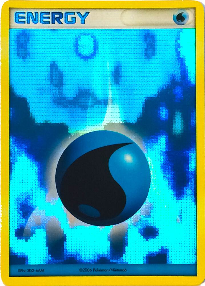 Water Energy (2006-2007 League Promo) card from League & Championship Cards