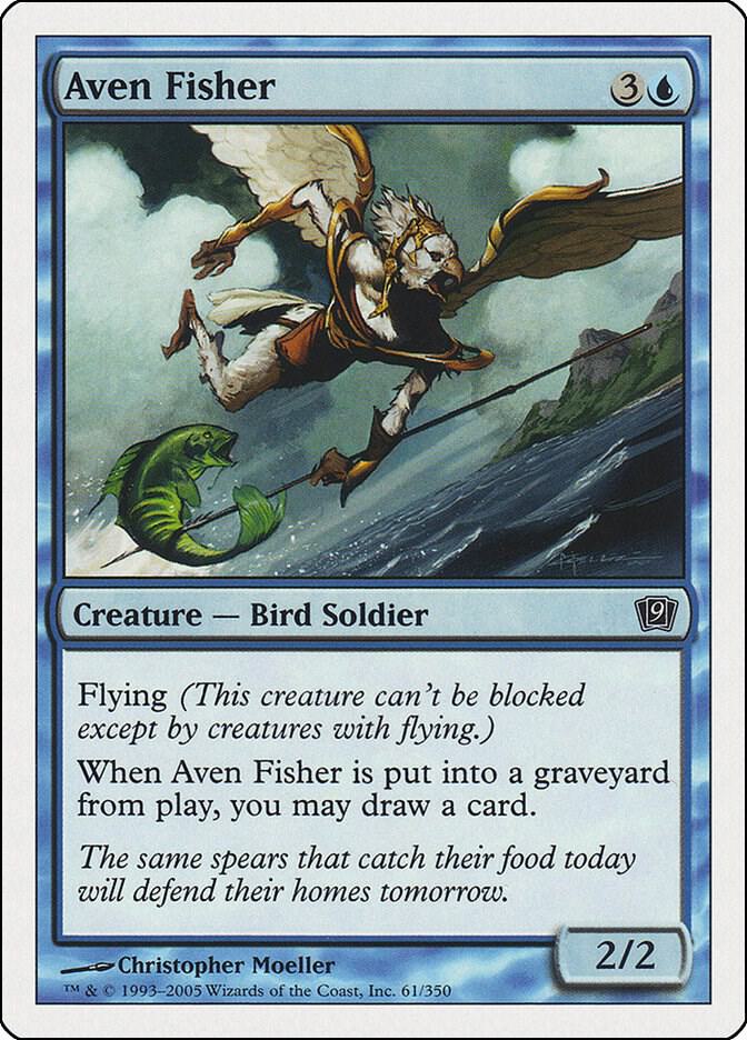 Aven Fisher 61 card from 9th Edition