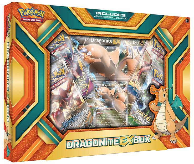 Dragonite EX Box card from XY - Evolutions