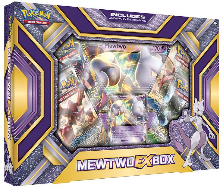 Mewtwo EX Box card from XY - Evolutions