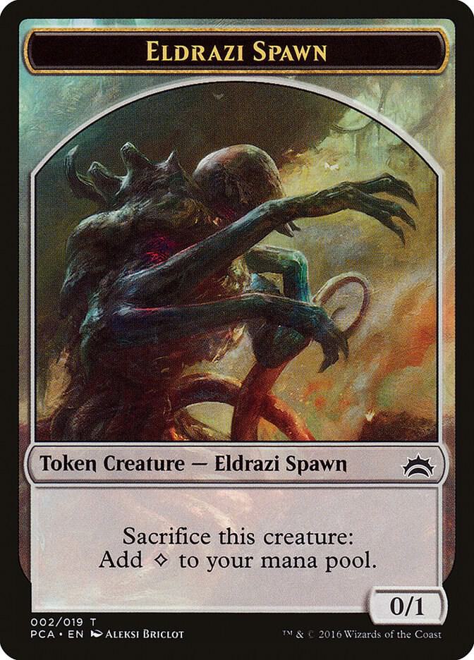 Eldrazi Spawn (002) // Eldrazi Double-Sided Token 2 // 1 card from Planechase Anthology