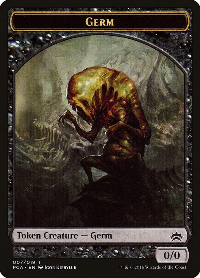 Germ // Goblin Double-Sided Token 7 // 11 card from Planechase Anthology