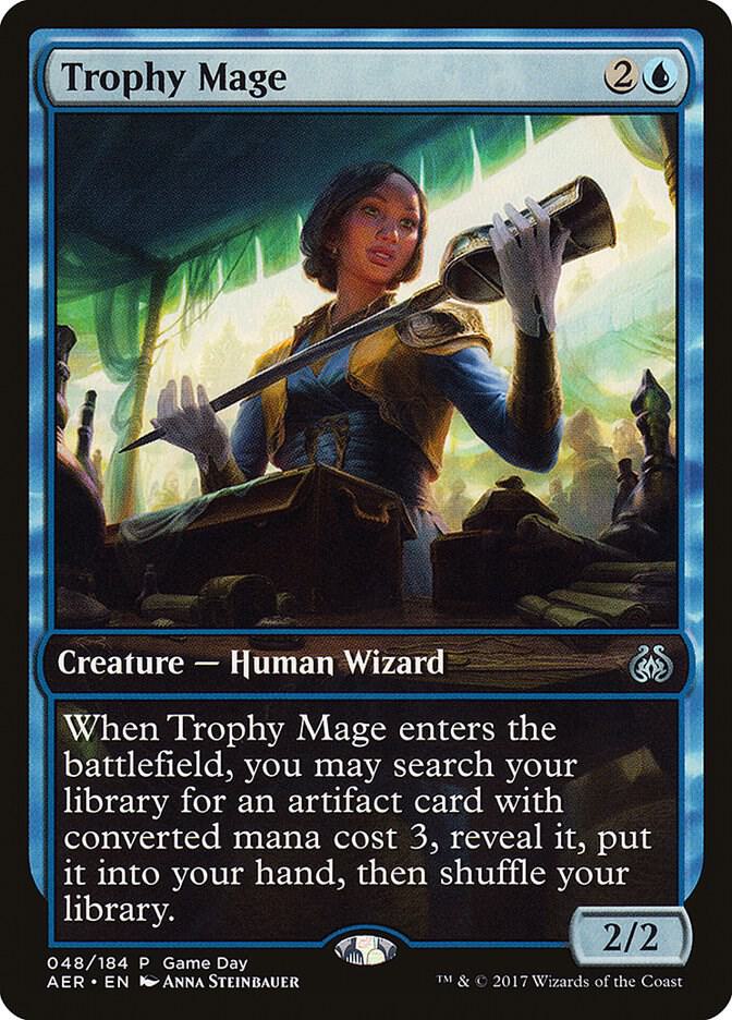 Trophy Mage 48 card from Game Day & Store Championship Promos