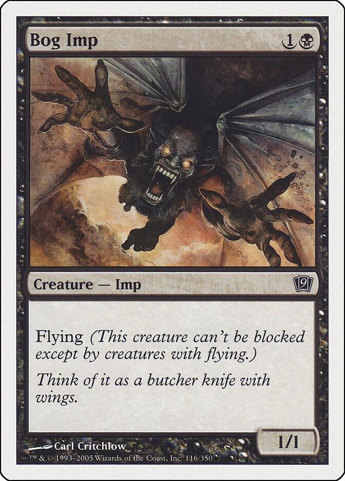 Bog Imp 116 card from 9th Edition