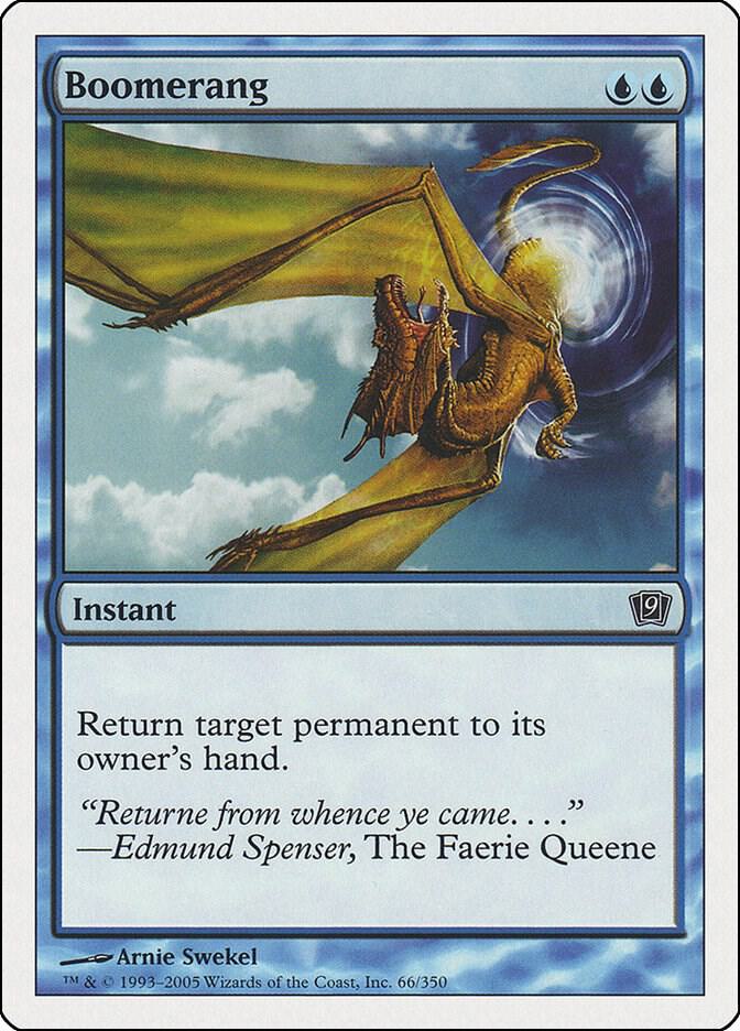 Boomerang 66 card from 9th Edition