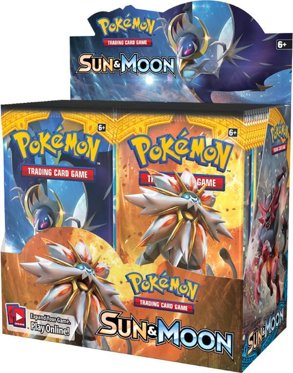 Sun & Moon Booster Box card from SM Base Set