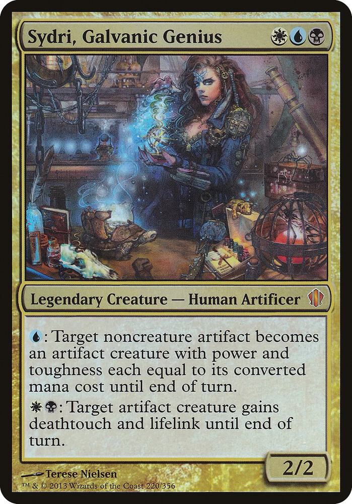 Sydri, Galvanic Genius (Commander 2013) 220 card from Oversize Cards