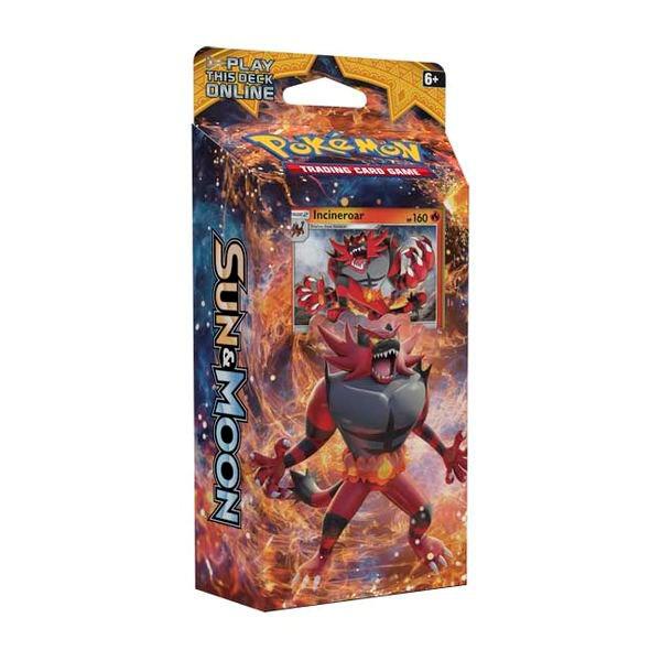 Sun & Moon Base Set Theme Deck - "Roaring Heat" [Incineroar] card from SM Base Set