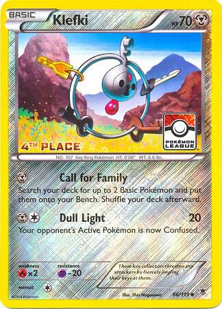 Klefki - 66/119 (League Promo) [4th Place] 066/119 card from League & Championship Cards
