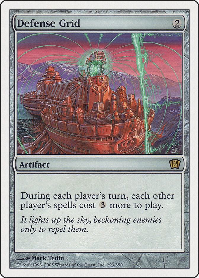 Defense Grid 293 card from 9th Edition