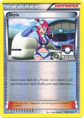 Skyla (Pokemon League) 134/149 card from League & Championship Cards