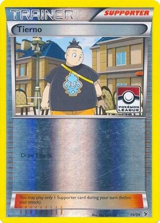 Tierno - 39/39 (Pokemon League) 039/039 card from League & Championship Cards