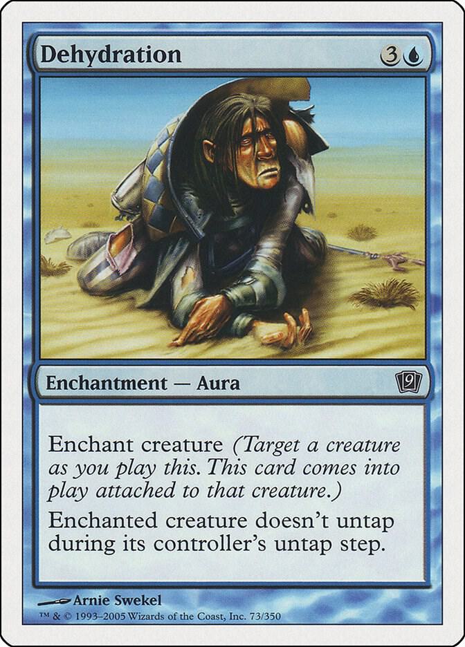 Dehydration 73 card from 9th Edition