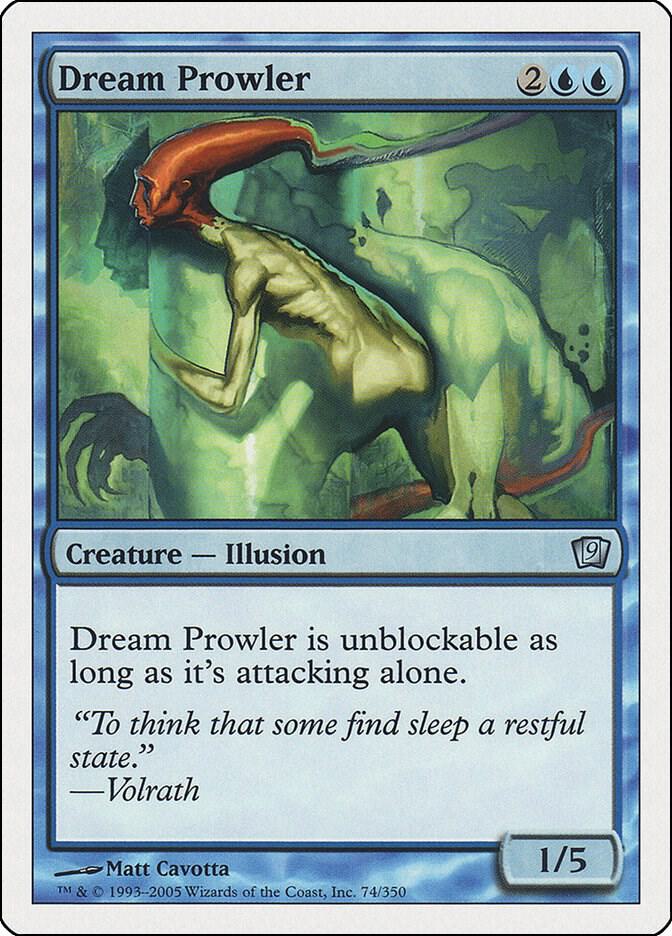 Dream Prowler 74 card from 9th Edition