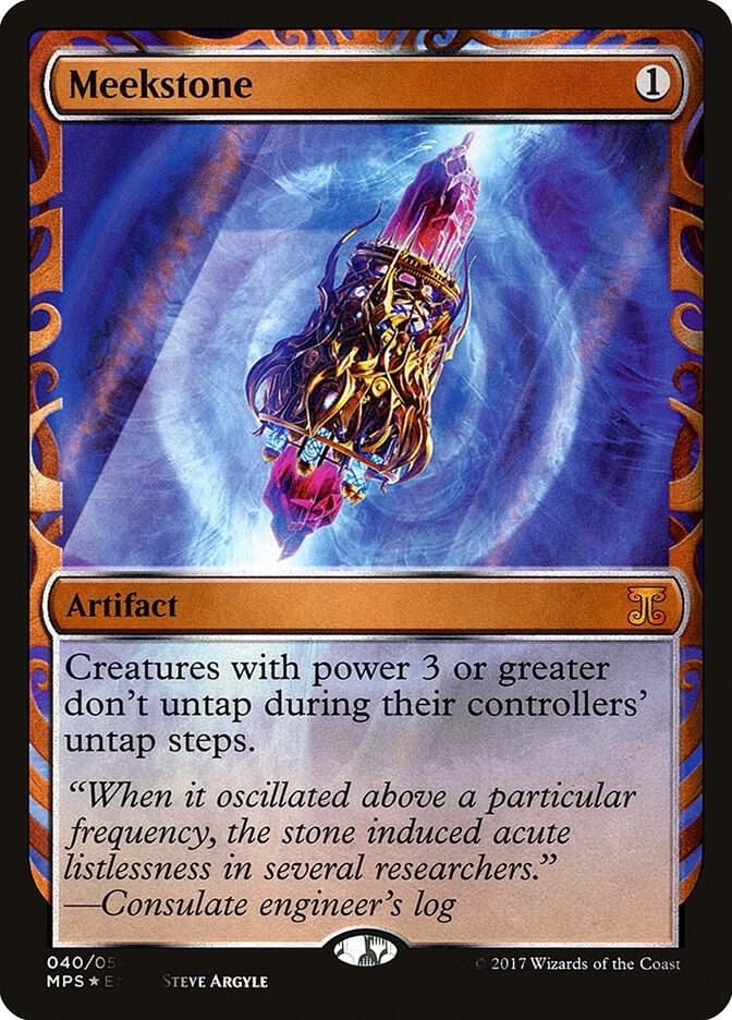 Meekstone 40 card from Masterpiece Series: Kaladesh Inventions