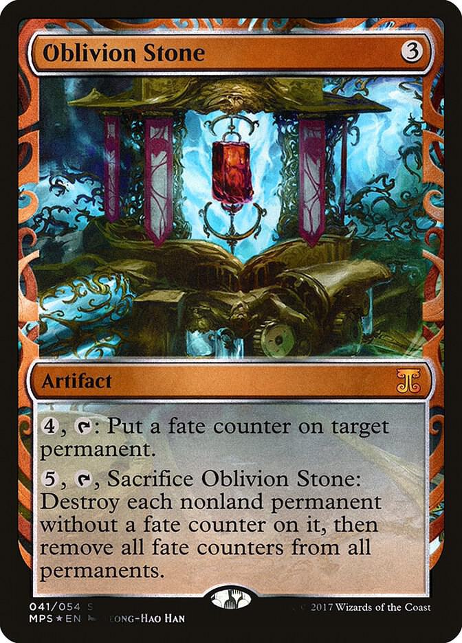 Oblivion Stone 41 card from Masterpiece Series: Kaladesh Inventions