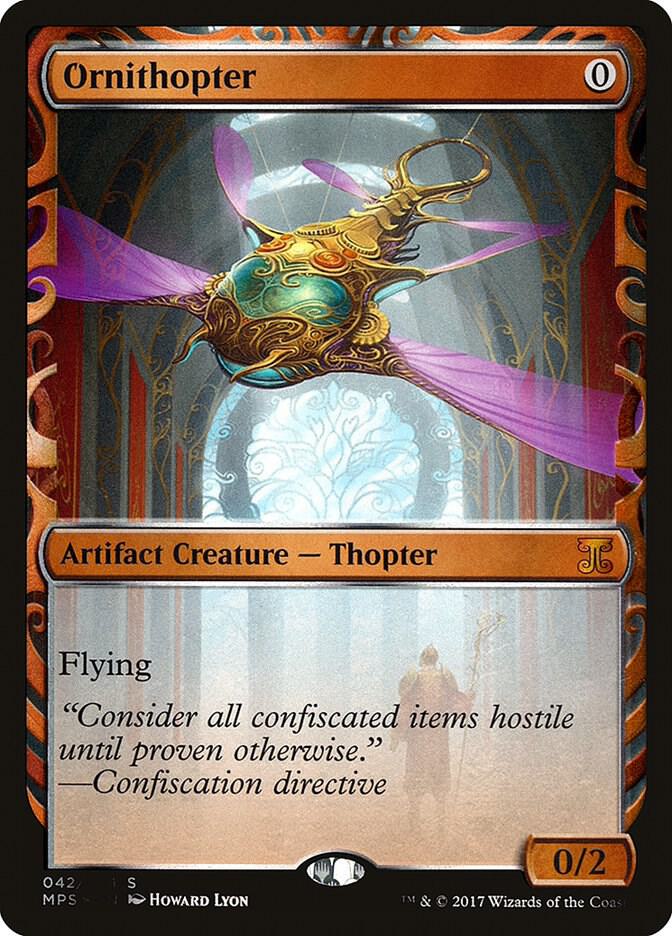 Ornithopter 42 card from Masterpiece Series: Kaladesh Inventions