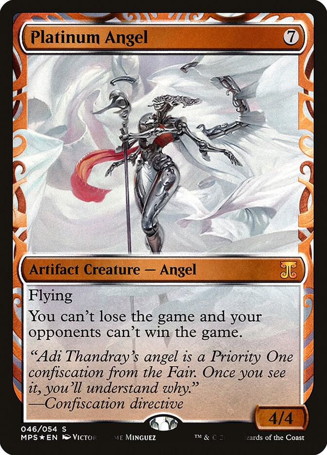 Platinum Angel 46 card from Masterpiece Series: Kaladesh Inventions