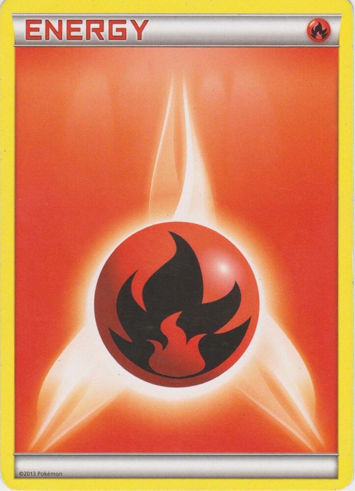 Fire Energy (2013 Unnumbered) card from Deck Exclusives