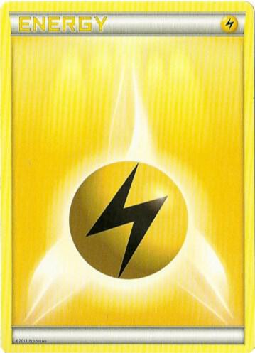 Lightning Energy (2013 Unnumbered) card from Deck Exclusives