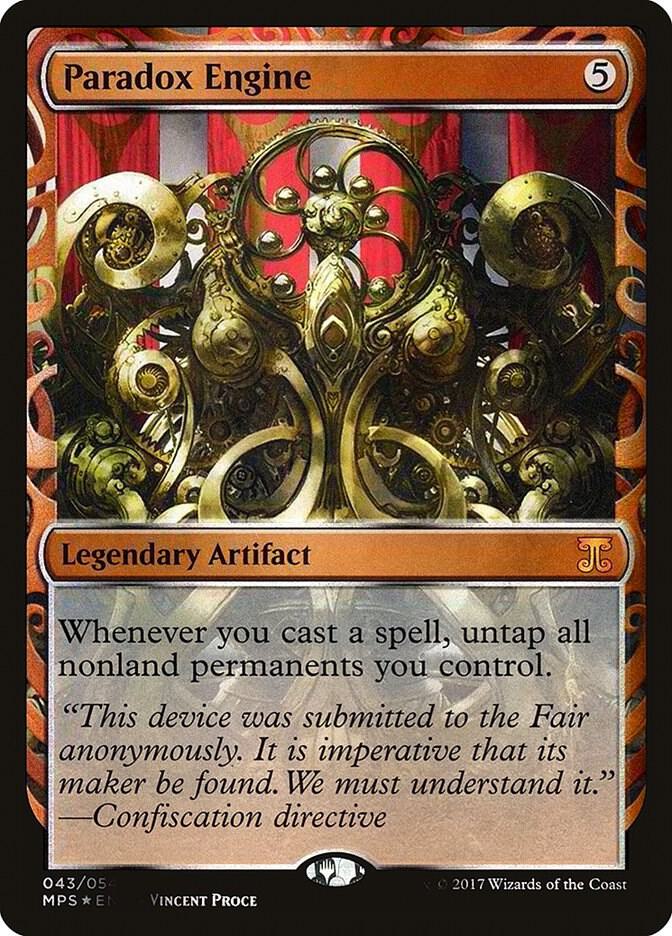 Paradox Engine 43 card from Masterpiece Series: Kaladesh Inventions