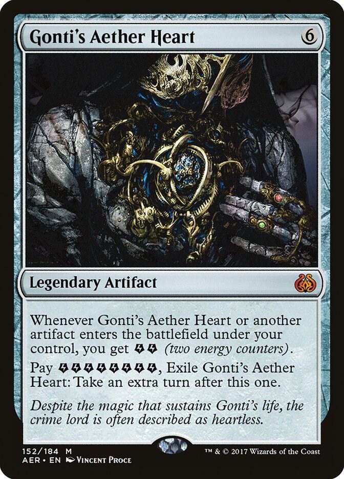 Gonti's Aether Heart 152 card from Aether Revolt