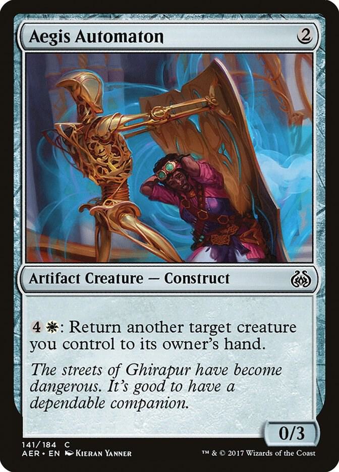 Aegis Automaton 141 card from Aether Revolt