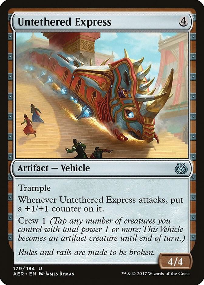 Untethered Express 179 card from Aether Revolt