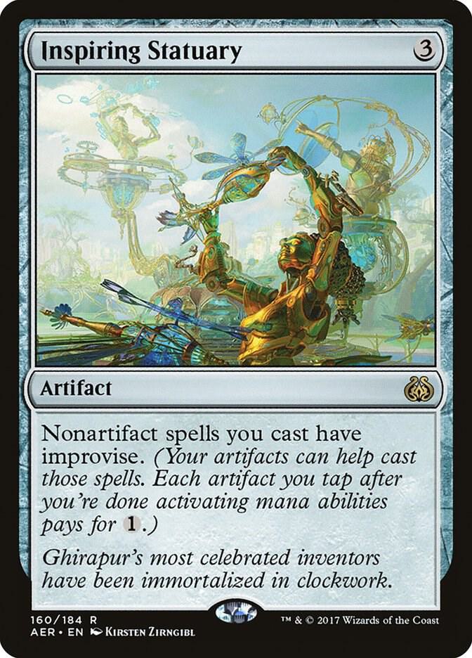 Inspiring Statuary 160 card from Aether Revolt
