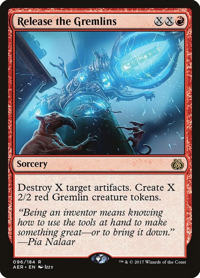 Release the Gremlins 96 card from Aether Revolt