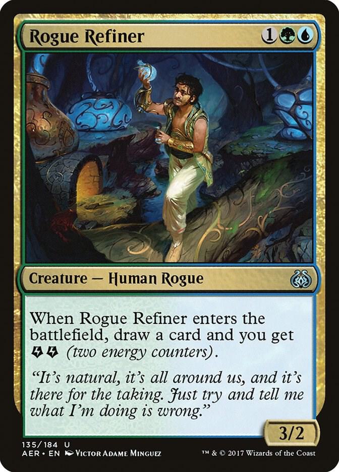 Rogue Refiner 135 card from Aether Revolt