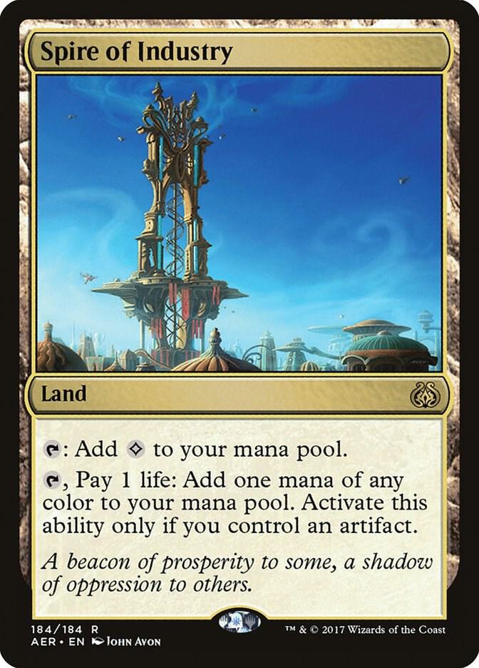 Spire of Industry 184 card from Aether Revolt