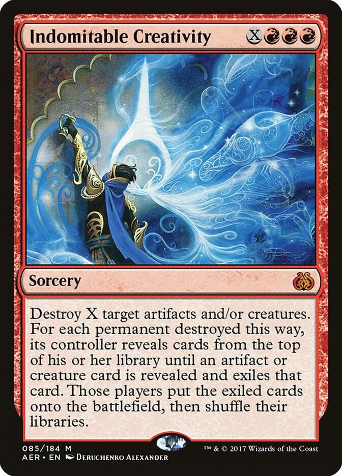 Indomitable Creativity 85 card from Aether Revolt