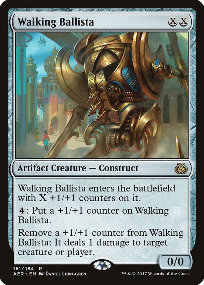 Walking Ballista 181 card from Aether Revolt