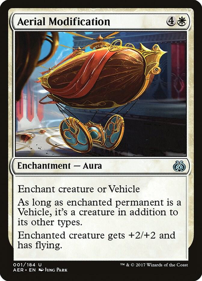 Aerial Modification 1 card from Aether Revolt