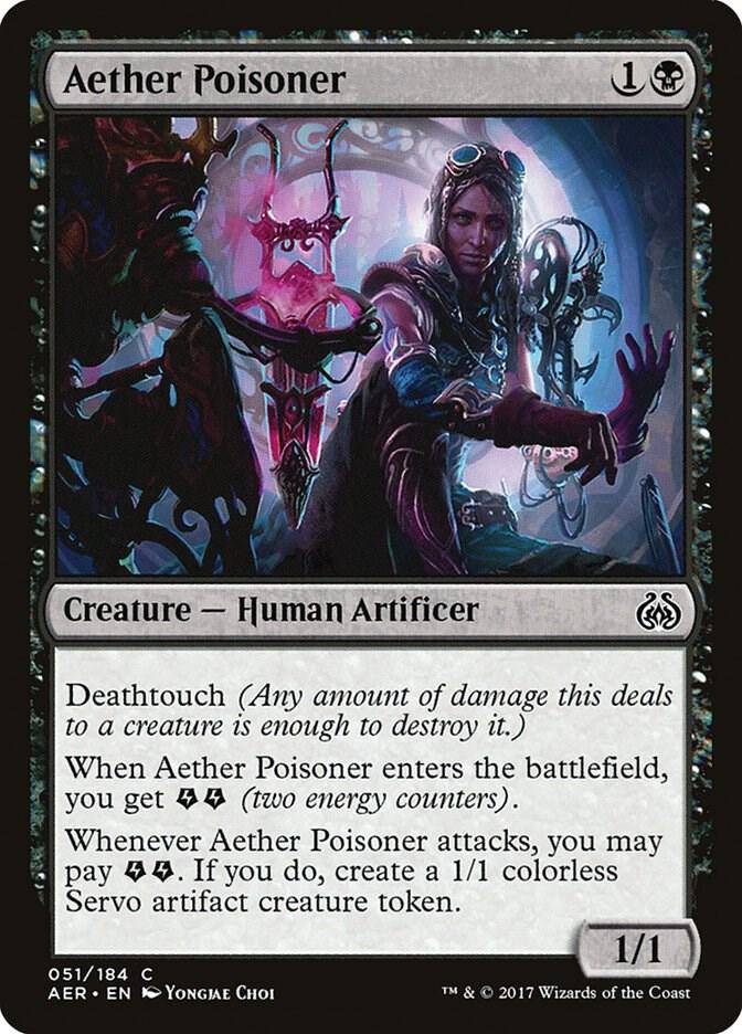 Aether Poisoner 51 card from Aether Revolt
