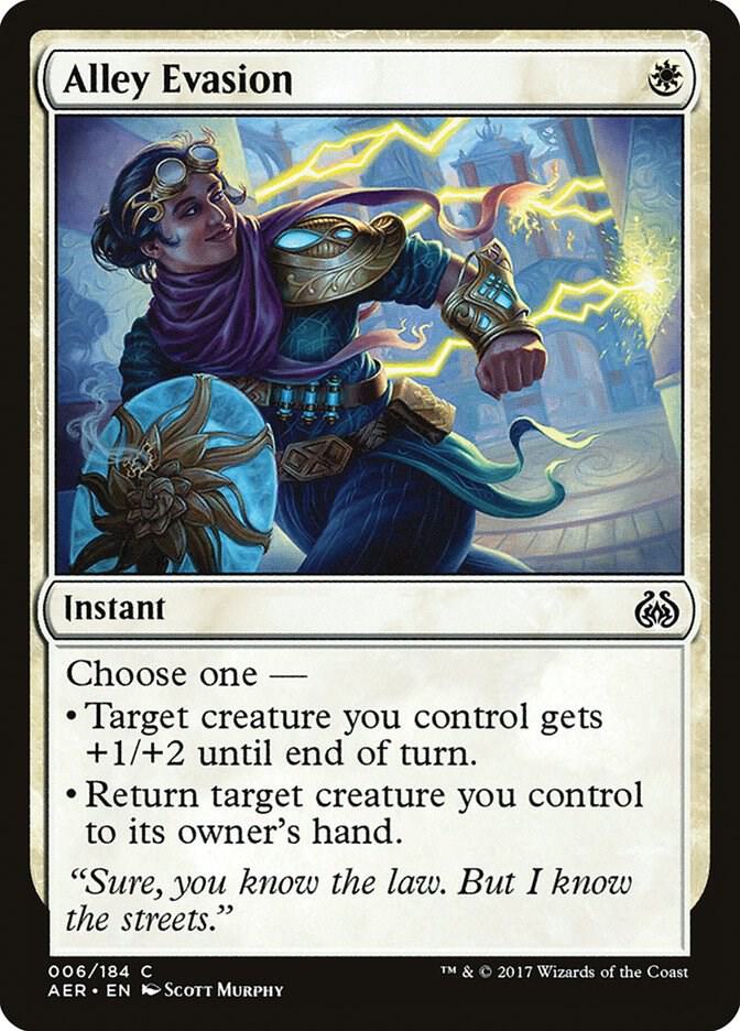 Alley Evasion 6 card from Aether Revolt