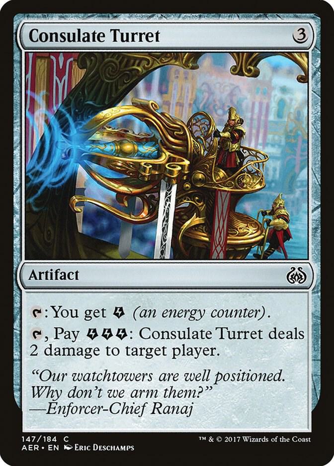 Consulate Turret 147 card from Aether Revolt
