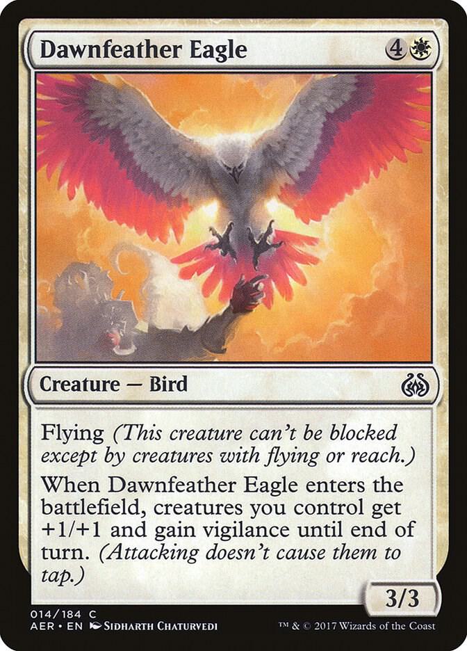 Dawnfeather Eagle 14 card from Aether Revolt