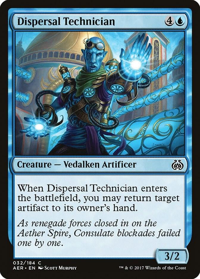 Dispersal Technician 32 card from Aether Revolt