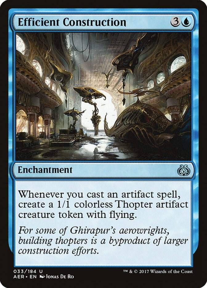 Efficient Construction 33 card from Aether Revolt