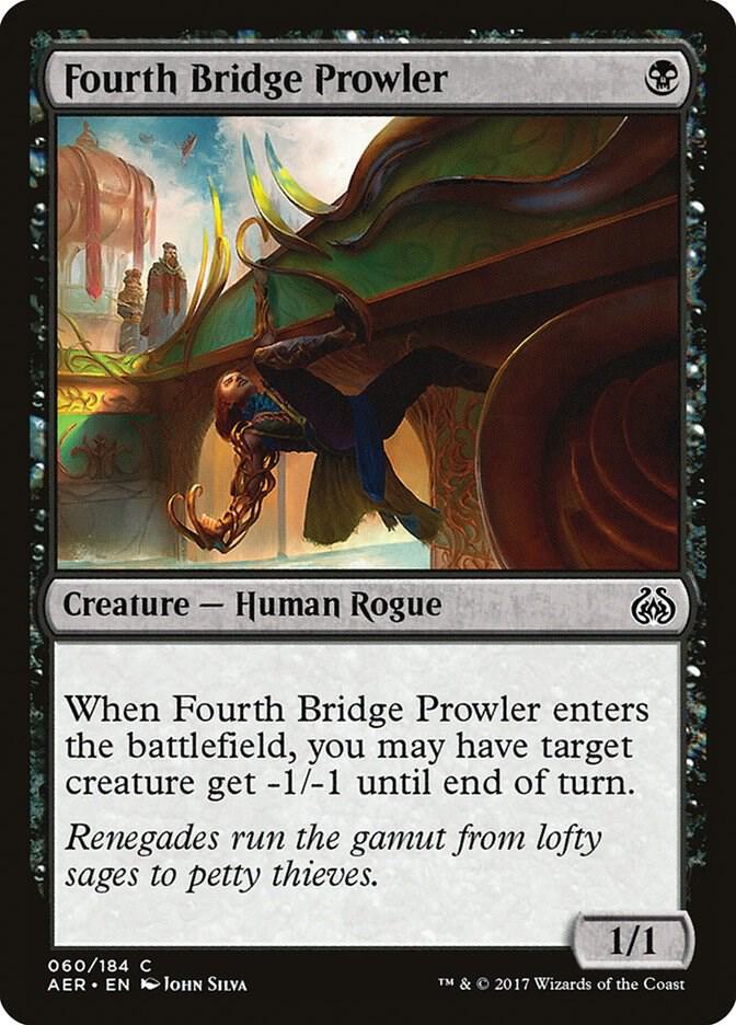 Fourth Bridge Prowler 60 card from Aether Revolt
